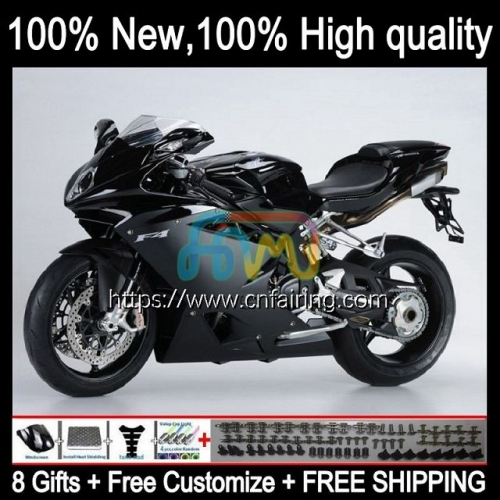 Body Kit For MV Agusta F4 R312 750S 1000 R 750 1000CC 1000R 312 1078 1+1 Bodywork 1000 CC 05 06 Cowling MA MV F4 2005 2006 Fairing Matte black 8HM.22