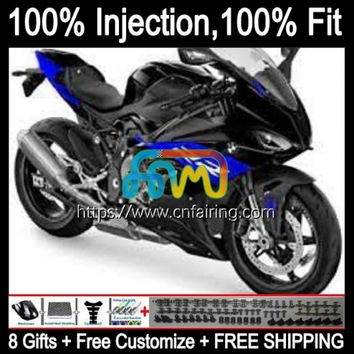 Injection mold Body For BMW S1000 RR S1000-RR S 1000 RR 19-21 Bodywork S1000RR 19 20 21 S 1000RR 2019 2020 2021 Full OEM Fairings Black Blue 7HM.28