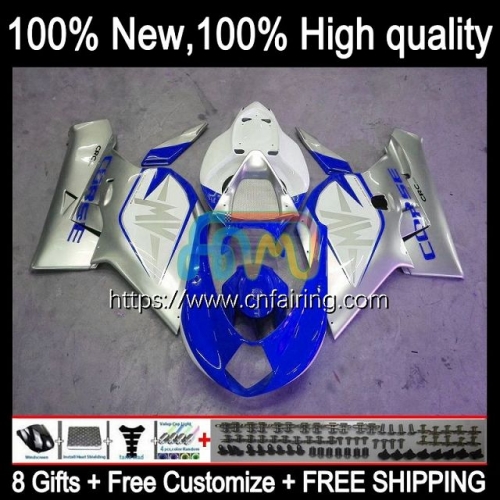 Body Kit For MV Agusta F4 R312 Blue silvery 750S 1000 R 750 1000CC 1000R 312 1078 1+1 Bodywork 1000 CC 05 06 Cowling MA MV F4 2005 2006 Fairing 8HM.2