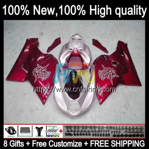 OEM Body For Agusta MV F4 R312 750S 1000 R Wine red 750 1000CC 2005 2006 Cowling 1000R 312 1078 1+1 Bodywork MA F4 1000 CC 05 06 Fairings 8HM.68