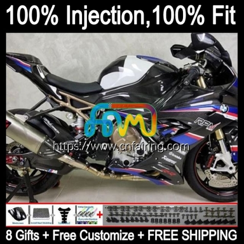 Injection mold Body For BMW S1000 RR S1000-RR S 1000 RR 19-21 Bodywork White black S1000RR 19 20 21 S 1000RR 2019 2020 2021 Full OEM Fairings 7HM.14