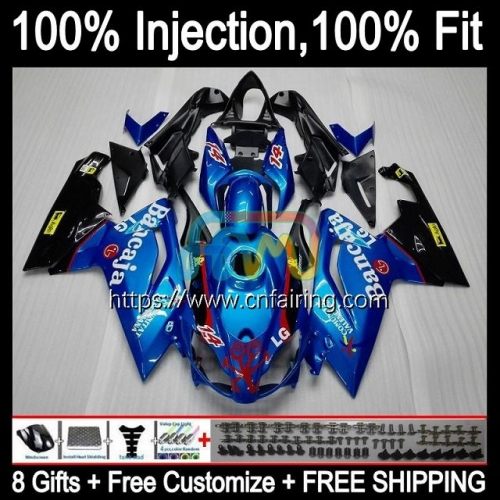 Injection mold Body For Aprilia RS-125 RS4 RS125R RSV125 RS125 06 07 Glossy blue 08 09 10 11 RS 125 2006 2007 2008 2009 2010 2011 OEM Fairing 9HM.15