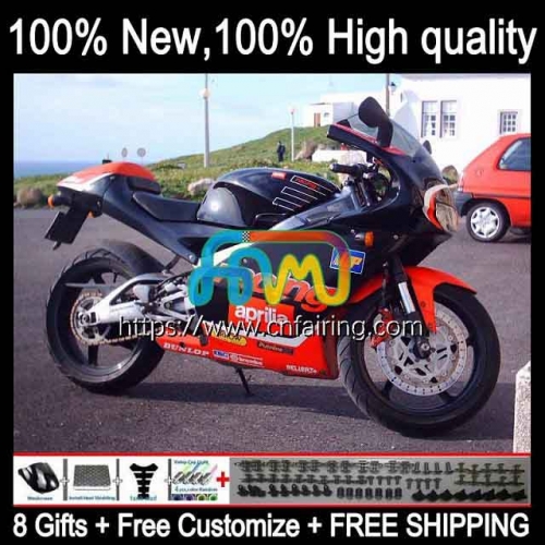 OEM Body For Aprilia RS-250 RSV250 RSV 250 Black red RS 250 RR RSV250RR RS250 98 99 00 01 02 03 RS250R 1998 1999 2000 2001 2002 2003 Fairing 6HM.13