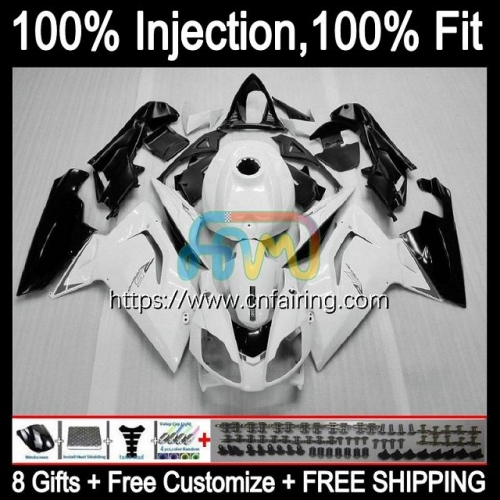 Injection mold Body For Aprilia RS-125 RS4 RS125R RSV125 RS125 06 07 08 09 10 11 RS White black 125 2006 2007 2008 2009 2010 2011 OEM Fairing 9HM.8