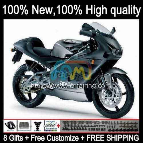 Body For Aprilia RS-125 RS4 Glossy silver RSV 125 RS 125 RR 125RR RS125 99 00 01 02 03 04 05 RSV125 1999 2000 2001 2002 2003 2004 2005 Fairing 10HM.2