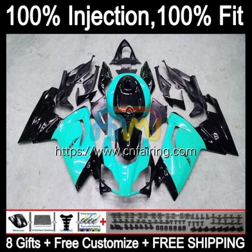 Injection mold For Aprilia RS4 RS125R RS-125 2006 2007 2008 2009 2010 2011 Body RS 125 RSV125 Gloss cyan RS125 06 07 08 09 10 11 OEM Fairing 9HM.119