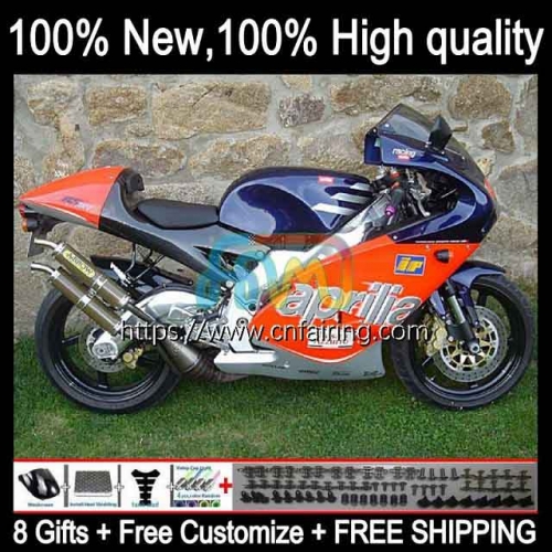 Body For Aprilia RS-125 RS4 RSV 125 RS 125 RR 125RR RS125 99 00 01 02 03 04 05 RSV125 1999 2000 2001 2002 2003 Blue red 2004 2005 Fairing 10HM.6