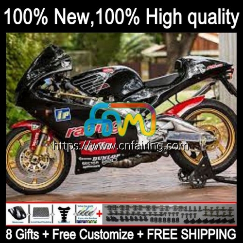 Body For Aprilia RS250R RSV250RR RS-250 1998 1999 2000 2001 2002 2003 RSV250 Gloss black RSV 250 RS 250 RR RS250 R 98 99 00 01 02 03 Fairings 6HM.49