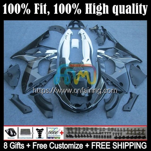 Tank+Body For YAMAHA YZF600R Thundercat 2002 2003 2004 2005 2006 2007 YZF 600R 600 R YZF600 R YZF-600R 96 Black Grey 97 98 99 00 01 Fairing 15HM.50