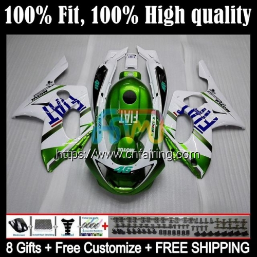 Tank+Body For YAMAHA Thundercat YZF600R 1996 1997 1998 1999 2000 2001 YZF-600R YZF 600R 600 R YZF600 R 02 Green FIAT 03 04 05 06 07 Fairing 19HM.111