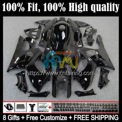 Body+Tank For YAMAHA YZF600R Thundercat YZF-600R YZF 600R 600 R 96 97 98 99 Gloss Black 00 01 YZF600 R 2002 2003 2004 2005 2006 2007 Fairing 15HM.23