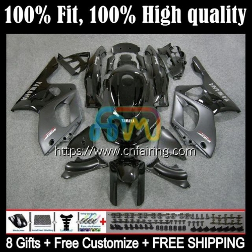 Body+Tank For YAMAHA YZF600R Thundercat YZF-600R YZF 600R 600 R 96 97 98 99 00 01 YZF600 R 2002 2003 2004 Stock Black 2005 2006 2007 Fairing 15HM.31