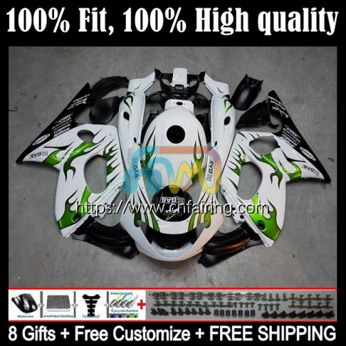 Tank+Body For YAMAHA Thundercat YZF600R 1996 1997 1998 1999 2000 2001 YZF-600R YZF 600R 600 R YZF600 R 02 Green Flames 03 04 05 06 07 Fairing 19HM.110