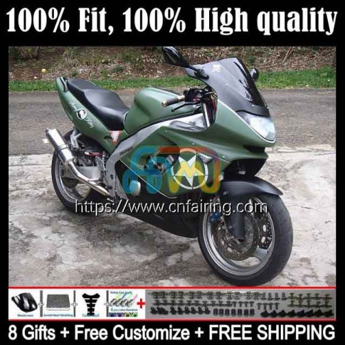 Tank+Body For YAMAHA YZF600R Thundercat 2002 2003 2004 2005 2006 2007 YZF 600R 600 R YZF600 R YZF-600R 96 Dark Green 97 98 99 00 01 Fairing 15HM.122