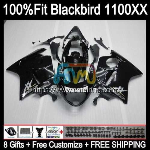 Injection OEM For HONDA CBR1100 XX CBR1100XX Blackbird 02 03 04 05 06 07 CBR 1100 XX 1100XX 1996 1997 Stock Black 1998 1999 2000 2001 Fairing 42HM.39