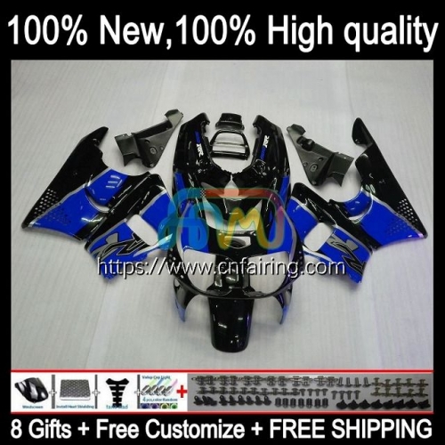 OEM Body For HONDA CBR 900 893 RR CC 900RR 893RR 1994 1995 1996 1997 CBR900 Blue black CBR893 RR CBR900RR CBR893RR 94 95 96 97 Fairing Kit 44HM.100