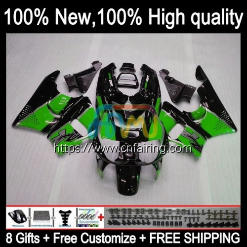 Body For HONDA CBR900 CBR893 RR CBR900RR CBR893RR 1989 Green black 1990 1991 1992 1993 CBR 893RR 900RR 893 900 CC 89 90 91 92 93 Fairing Kit 43HM.98