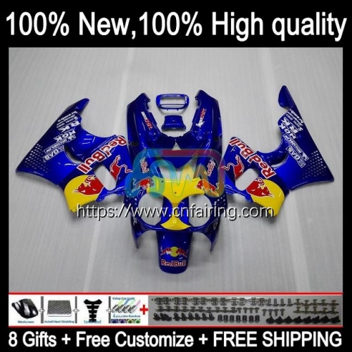 Body For HONDA CBR900 CBR893 RR CBR900RR CBR893RR 1989 1990 1991 1992 1993 CBR 893RR 900RR 893 900 CC 89 90 91 92 93 Fairing Kit 43HM.39 Blue yellow