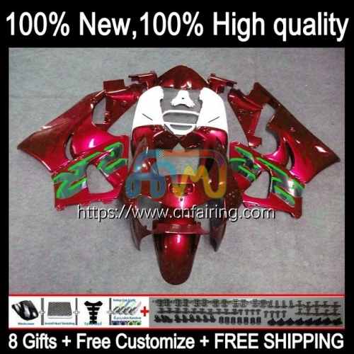 OEM Body For HONDA CBR 900 Metallic Red 893 RR CC 900RR 893RR 1994 1995 1996 1997 CBR900 CBR893 RR CBR900RR CBR893RR 94 95 96 97 Fairing Kit 44HM.67