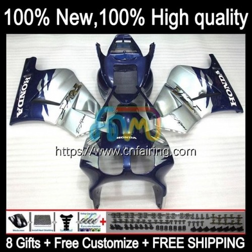 OEM Body For HONDA RVF400 R NC24 V4 RVF400R VFR400 R VFR400R 1987 1988 Bodywork VFR400RR VFR Blue Silver 400R RVF VFR 400 87 88 Fairing Kit 45HM.49