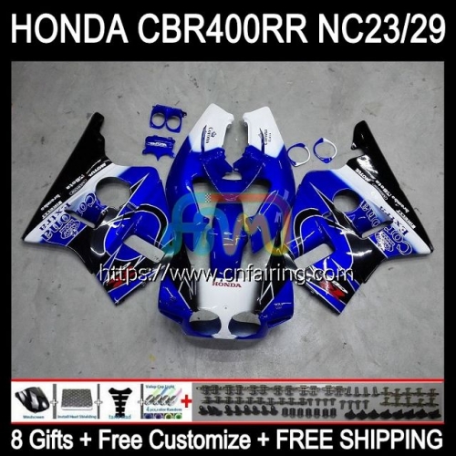 Body Kit For HONDA CBR 400 RR NC29 CBR400RR Blue CORONA 1994 1995 1996 1997 1998 1999 CBR 400RR CBR400 RR NC23 94 95 96 97 98 99 OEM Fairing 49HM.76