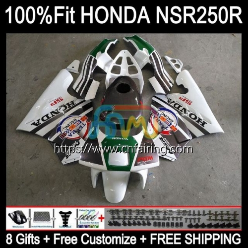 OEM Injection For HONDA NSR250RR NSR 250R Green white 250 R MC21 PGM3 1990 1991 1992 1993 Body NS250 NSR250 R RR NSR250R 90 91 92 93 Fairing 53HM.46