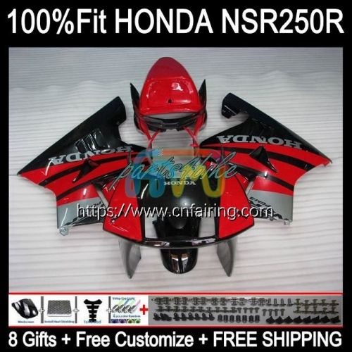 Injection For HONDA NSR250 NS250 NSR 250R 250 R RR 1994 1995 1996 1997 1998 1999 NSR250R MC28 Red black PGM4 94 95 96 97 98 99 OEM Fairing 54HM.77