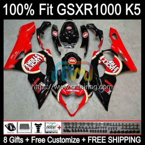 Injection Mold Body For SUZUKI GSXR1000 GSXR 1000 CC 1000CC K5 GSX-R1000 Cowling GSXR-1000 05 06 GSX Lucky Strike R1000 2005 2006 OEM Fairing 58HM.38