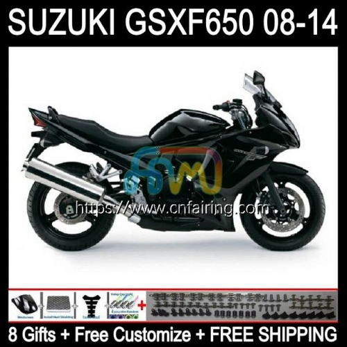 Body For SUZUKI KATANA GSXF 650 GSXF-650 GSX 650F GSX650F Matte Black 08 09 10 11 12 13 14 GSXF650 2008 2009 2010 2011 2012 2013 2014 Fairing 61HM.12