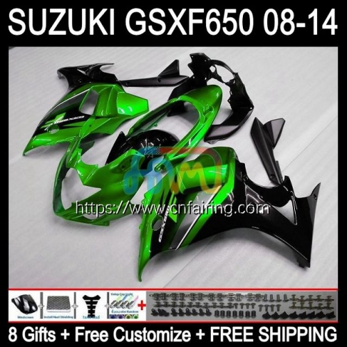OEM For SUZUKI KATANA GSXF Green black 650 GSXF650 2008 2009 2010 2011 2012 2013 2014 GSX650F GSXF-650 GSX 650F 08 09 10 11 12 13 14 Fairing 61HM.71