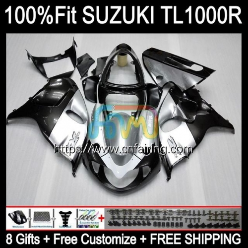 Injection For SUZUKI SRAD TL-1000R TL1000R 1998 1999 2000 2001 2002 2003 TL1000 R TL 1000 R 1000R 98 99 00 01 02 03 OEM Fairing 62HM.64 White black