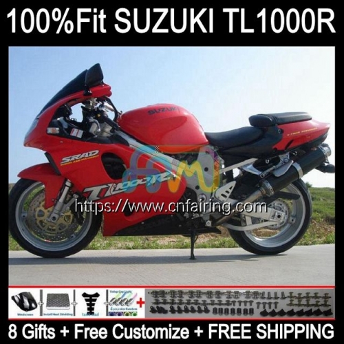 Injection OEM For SUZUKI SRAD TL 1000 R 1000R TL-1000R TL1000R 98 99 00 01 02 03 TL1000 R 1998 1999 2000 2001 2002 2003 Fairings Factory Red 62HM.39