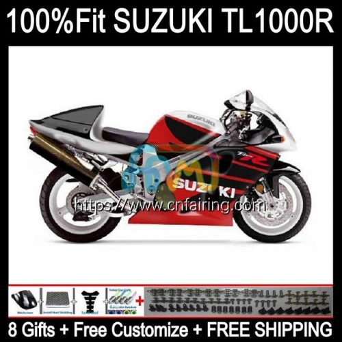 Injection For SUZUKI SRAD TL-1000R TL1000R 1998 1999 2000 2001 2002 2003 RED BLACK TL1000 R TL 1000 R 1000R 98 99 00 01 02 03 OEM Fairing 62HM.87