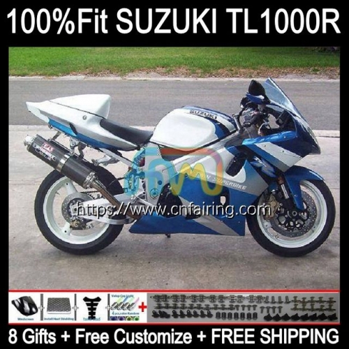 Injection OEM For SUZUKI SRAD TL 1000 R 1000R TL-1000R TL1000R White black 98 99 00 01 02 03 TL1000 R 1998 1999 2000 2001 2002 2003 Fairings 62HM.51