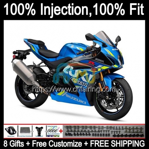 Injection For SUZUKI GSXR 1000 CC 1000CC GSX R1000 GSXR1000 GSX-R1000 17 18 19 20 GSXR-1000 K17 2017 2018 2019 2020 OEM Fairings Factory Blue 65HM.0