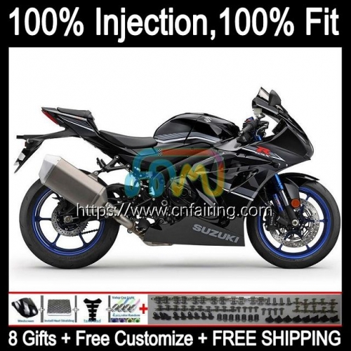 Injection For SUZUKI GSXR 1000 CC 1000CC GSX R1000 GSXR1000 GSX-R1000 17 18 19 20 GSXR-1000 K17 2017 2018 2019 2020 OEM Fairings Glossy Black 65HM.31