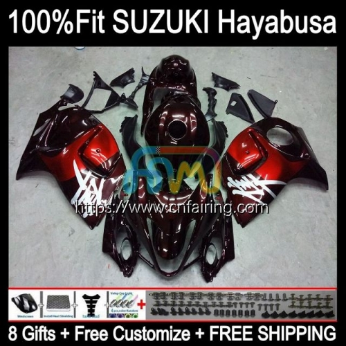 Injection OEM For SUZUKI GSXR1300 Hayabusa GSX-R1300 14 15 16 17 18 19 GSXR-1300 GSXR 1300 2008 2009 2010 2011 2012 2013 Fairing 67HM.89 Wine red hot