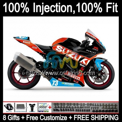 Injection For SUZUKI GSXR 1000 CC 1000CC GSX R1000 GSXR1000 GSX-R1000 17 18 19 20 GSXR-1000 K17 2017 Red black 2018 2019 2020 OEM Fairings 65HM.62