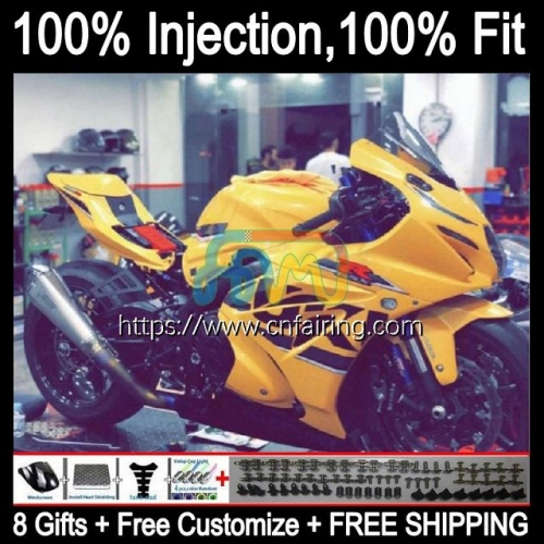 Injection For SUZUKI GSX R1000 GSXR 1000 CC 1000CC GSXR1000 2017 2018 2019 2020 K17 GSX-R1000 GSXR-1000 17 18 19 20 OEM Fairing Light Yellow 65HM.116