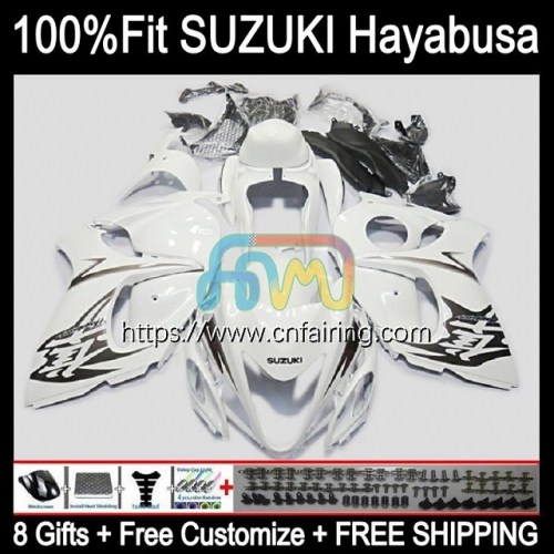 Injection For SUZUKI GSXR-1300 GSXR1300 Hayabusa 2014 2015 2016 2017 2018 2020 13 GSX-R1300 White black GSXR 1300 08 09 10 11 12 OEM Fairing 66HM.100