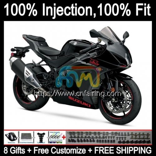 Injection For SUZUKI GSXR 1000 CC 1000CC GSX R1000 Black red GSXR1000 GSX-R1000 17 18 19 20 GSXR-1000 K17 2017 2018 2019 2020 OEM Fairings 65HM.33