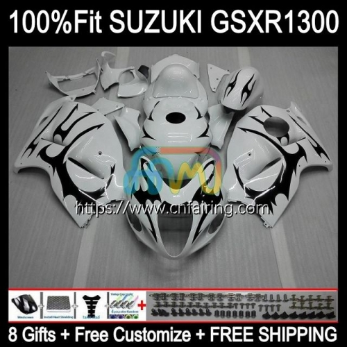 Injection For SUZUKI Black flames GSX-R1300 GSXR1300 Hayabusa 2002 2003 2004 2005 2006 2007 GSXR 1300 GSX R1300 96 97 98 99 00 01 OEM Fairing 63HM.155