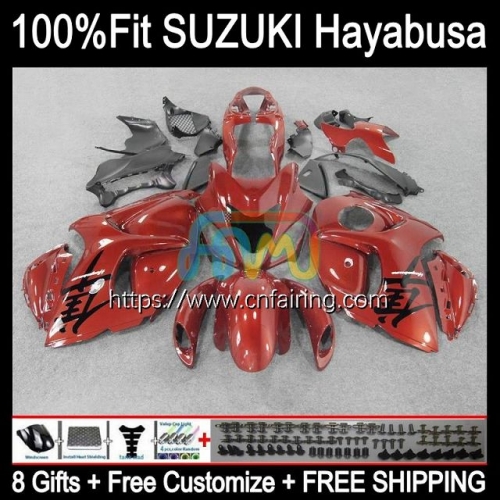 OEM Injection For SUZUKI GSXR1300 Hayabusa Red black GSXR 1300 GSXR-1300 08 09 10 11 12 13 GSX-R1300 2014 2015 2016 2017 2018 2019 Fairing 66HM.29