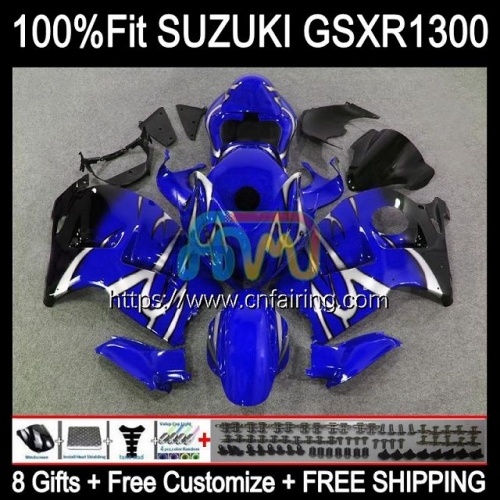 OEM Injection For SUZUKI GSXR1300 Hayabusa BLUE BLACK GSXR 1300 GSXR-1300 1996 1997 1998 1999 2000 2001 GSX R1300 02 03 04 05 06 07 Fairing 64HM.3