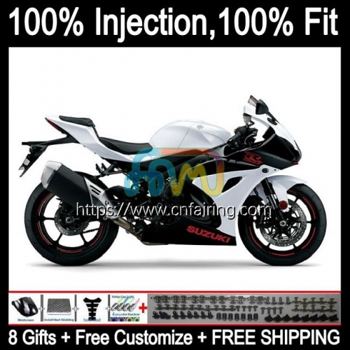 Injection For SUZUKI GSXR 1000 CC 1000CC GSX R1000 GSXR1000 GSX-R1000 Pearl White 17 18 19 20 GSXR-1000 K17 2017 2018 2019 2020 OEM Fairings 65HM.21