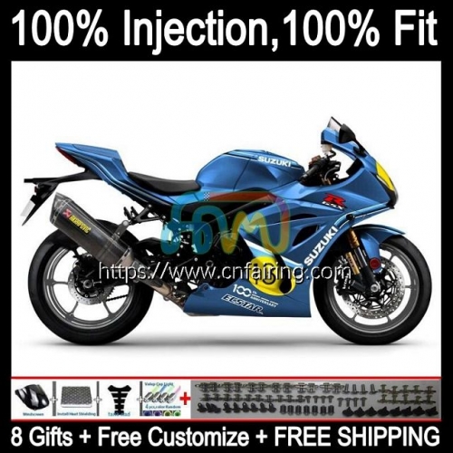 Injection For SUZUKI GSX R1000 GSXR 1000 CC 1000CC GSXR1000 2017 Light Blue 2018 2019 2020 K17 GSX-R1000 GSXR-1000 17 18 19 20 OEM Fairing 65HM.108