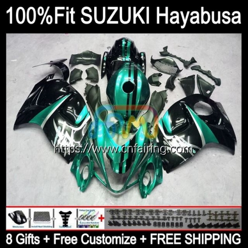 Injection For SUZUKI GSXR-1300 GSXR1300 Hayabusa 2014 2015 2016 2017 2018 2020 13 GSX-R1300 GSXR 1300 Cyan Black 08 09 10 11 12 OEM Fairing 66HM.109