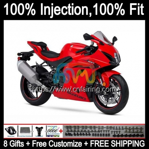 Injection For SUZUKI GSX R1000 GSXR 1000 CC 1000CC GSXR1000 2017 2018 2019 2020 K17 GSX-R1000 GSXR-1000 17 18 19 20 OEM Factory Red Fairing 65HM.92