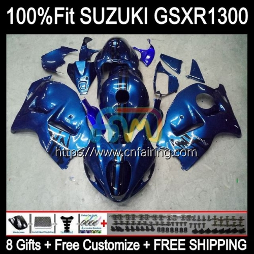 Injection For SUZUKI GSX-R1300 GSXR1300 Hayabusa 2002 2003 2004 2005 2006 2007 GSXR 1300 GSX R1300 Gloss Blue 96 97 98 99 00 01 OEM Fairing 63HM.181