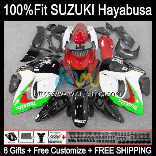 Injection For SUZUKI GSXR-1300 GSX-R1300 GSXR1300 Hayabusa 2008 2009 2010 2011 2012 2013 GSXR Red black 1300 14 15 16 17 18 20 OEM Fairing 67HM.45